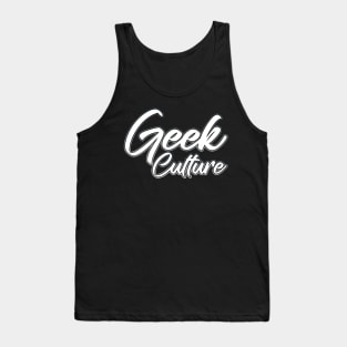 Geek Culture grey Tank Top